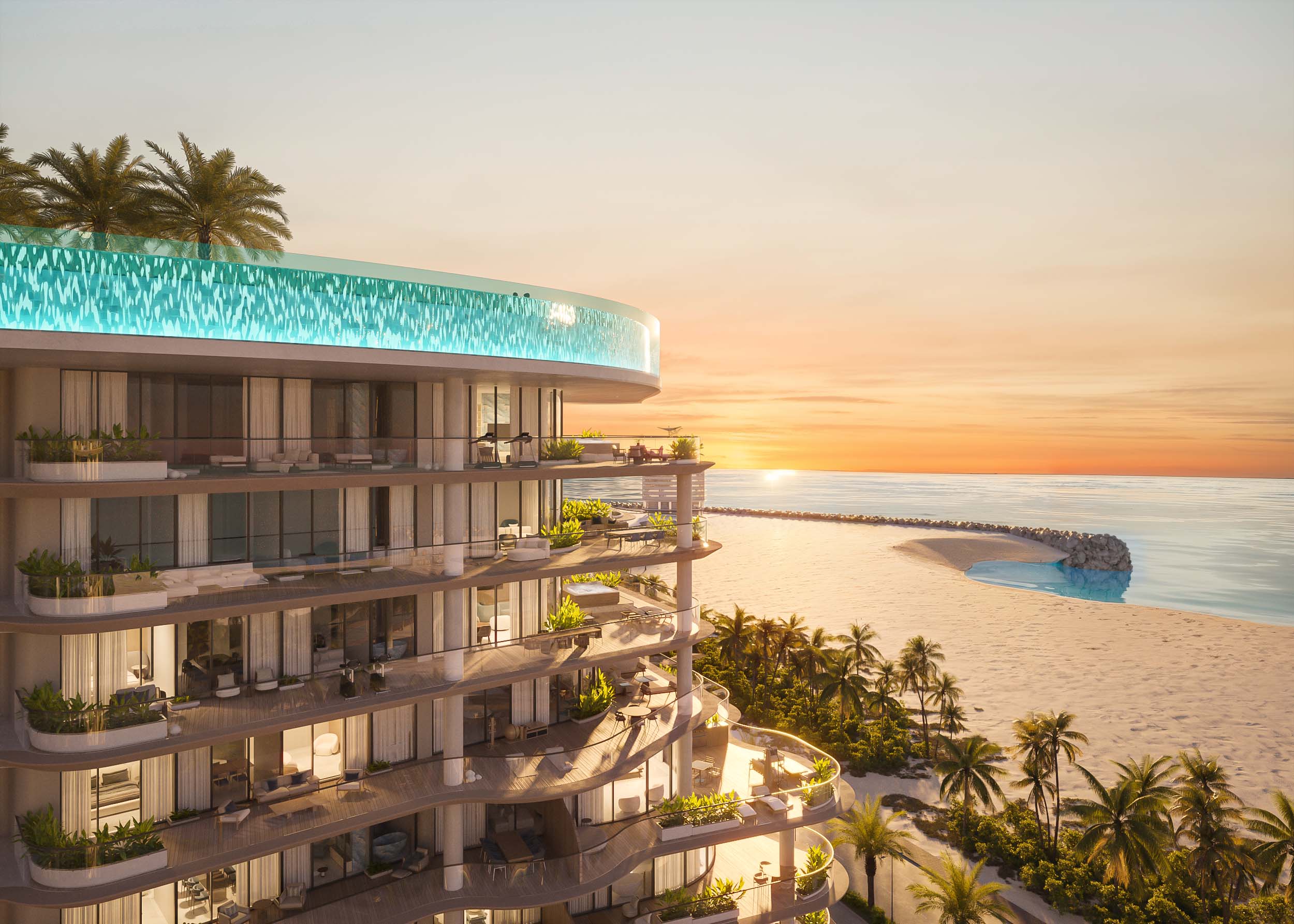 Beachfront apartments for sale Al Marjan Island Ras Al Khaimah UAE – Manta Bay off-plan development next to Wynn Resort